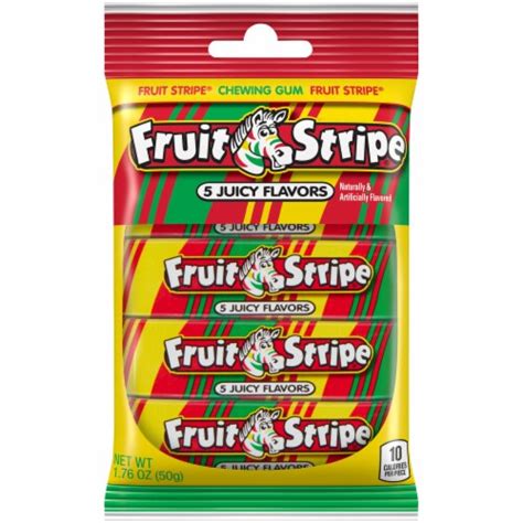 Fruit Stripe 5 Juicy Flavors Chewing Gum, 1.76 oz - Kroger