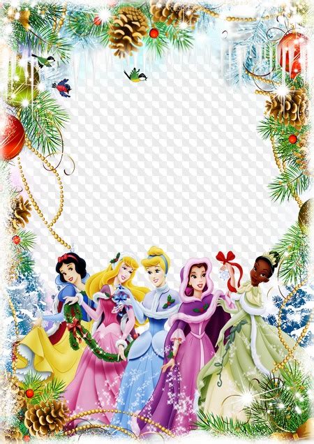 Printable Disney Princess Frame