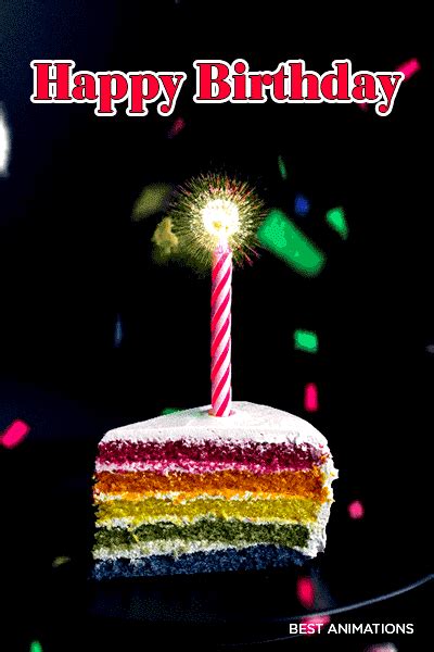 Descobrir 39+ imagem cake happy birthday gif - br.thptnganamst.edu.vn