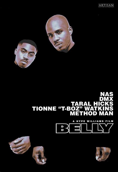 Belly Movie POSTER 27 x 40 LICENSED NEW DMX A Taral Hicks Nas