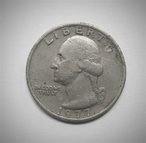 1977 George Washington Quarter Rare Coin Old Coins - Etsy