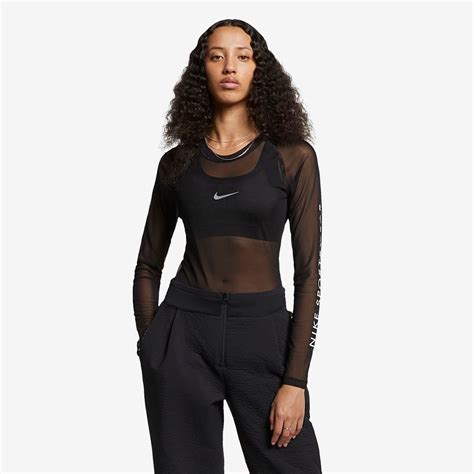 Nike Womens Sportswear Baselayer Bodysuit - Black - Womens Clothing