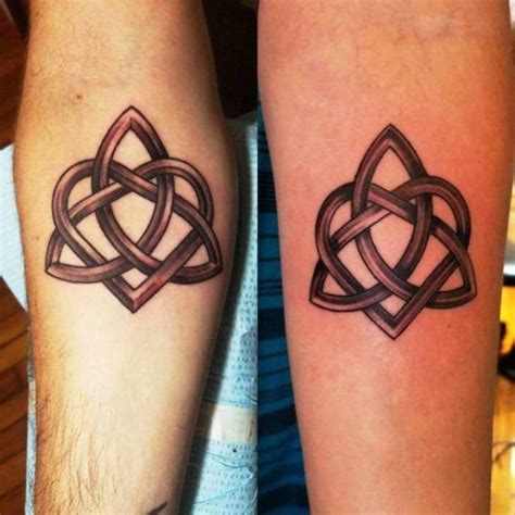 Celtic Couple Tattoos | Matching couple tattoos, Celtic tattoo designs ...