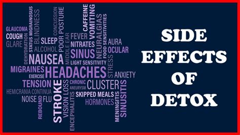 What Are The Side Effects Of A Detox - YouTube