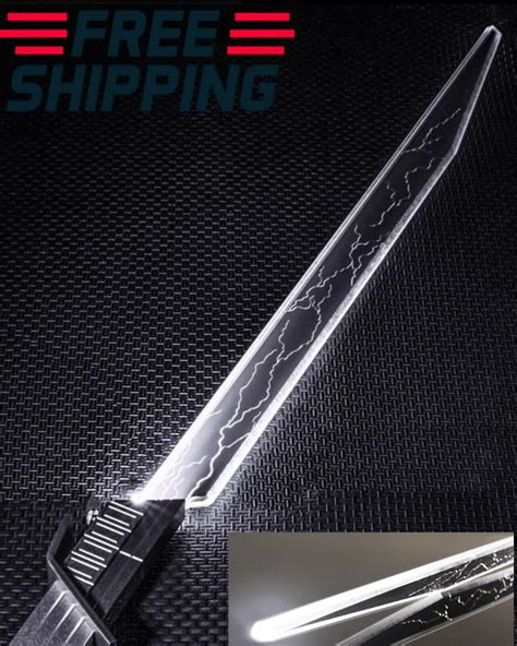 Star Wars Mandalorian Darksaber Metal Silver Handle Jedi Tarre Vizsla ...