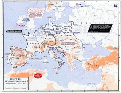 Europe 1809, Napoleonic Wars, Strategic situation at the start of War ...