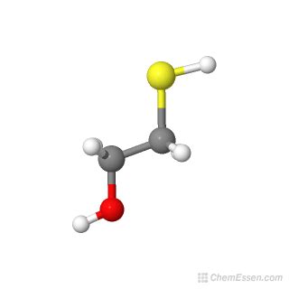 2-mercaptoethanol Structure - C2H6OS - Over 100 million chemical ...