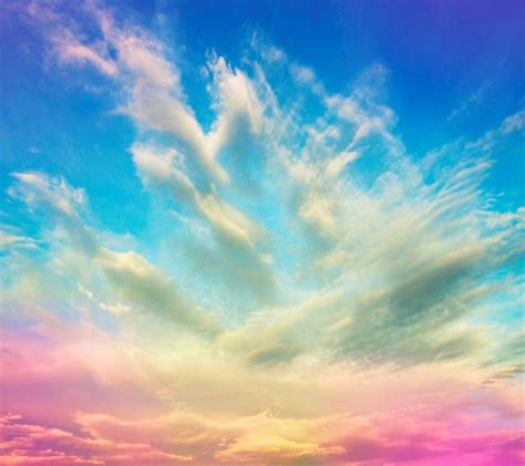 Rainbow Cloud Wallpapers - Top Free Rainbow Cloud Backgrounds ...