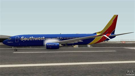 Boeing 737-800 Southwest Airlines (Heart Livery) for GTA San Andreas