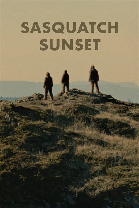 Sasquatch Sunset - Data, trailer, platforms, cast