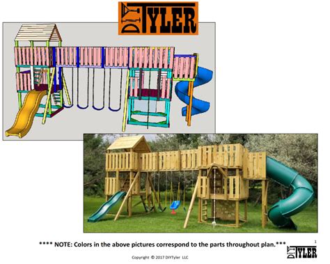 World's Greatest Swing Set| PDF Plans - DIYTyler