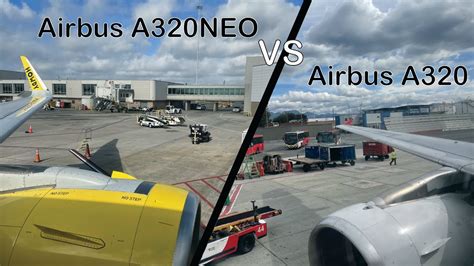 Airbus A320NEO vs Airbus A320CEO Spool Up noise comparison - YouTube