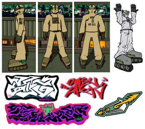 Bomb rush cyberfunk characters - bingercourse