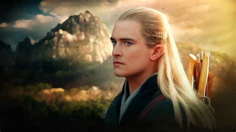 Fotos Der Hobbit Orlando Bloom Bogenschütze Elfen Mann Legolas Film