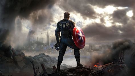 Captain America Marvels Avengers 4k Wallpaper,HD Games Wallpapers,4k ...