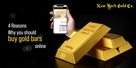 4 Reasons Why you should buy gold bars online - NY Gold Co.