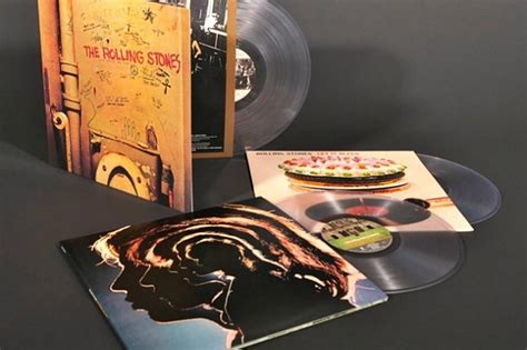 Rolling Stones Albums Reissued on Clear Vinyl