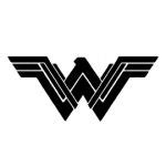 Wonder Woman Symbol Stencil | Free Stencil Gallery