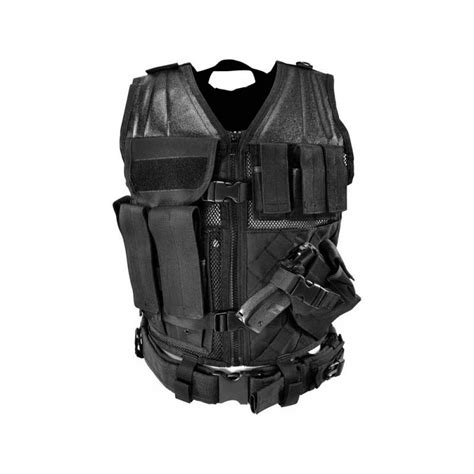 American SWAT Team Tactical Black Vest