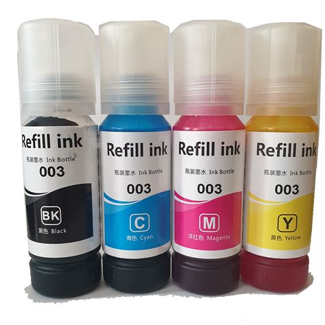 EPSON 003 L1110 L3110 L3150 L3156 Refill INK - Sixtar