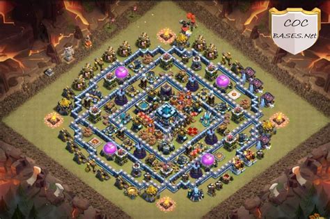 10 Best TH13 Hybrid Base Links 2023 (Anti Everything) - COC Bases