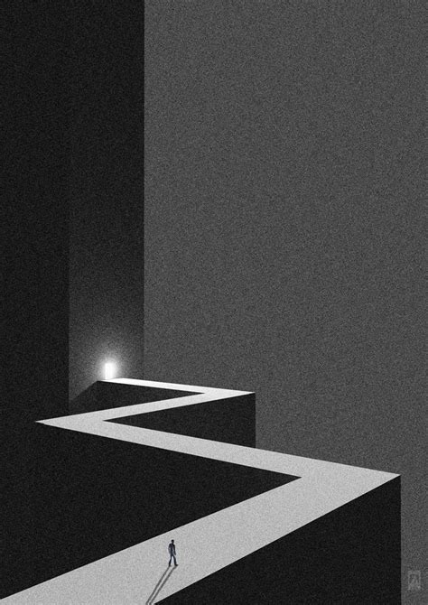 The boundaries of nothingness on Behance | Surreal art, Geometric art ...