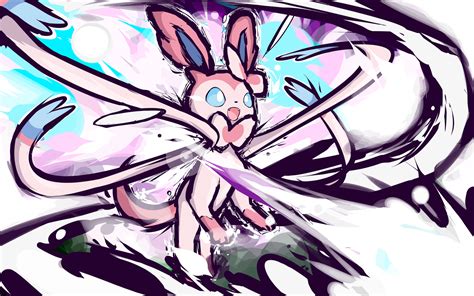 Sylveon | Moonblast by ishmam on DeviantArt