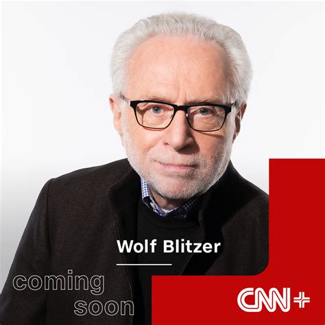 Wolf Blitzer to Host Evening News Show on CNN+