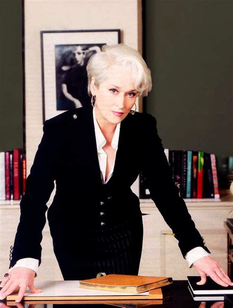 Meryl Streep as Miranda Priestly; 2006 The Devil Wears Prada; | Devil ...