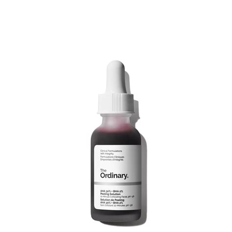 AHA 30% + BHA 2% Peeling Solution | The Ordinary