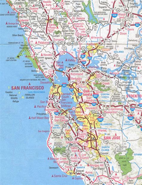 Maps: SF Bay area, California | English 4 Me 2