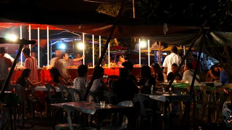 Dipolog City: Barbecue Stalls along Dipolog Sunset Boulevard