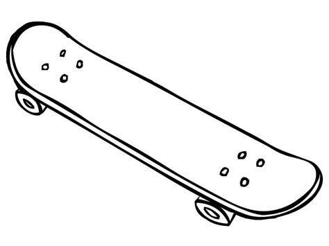 Skateboard Coloring Pages - Free Printable Coloring Pages for Kids