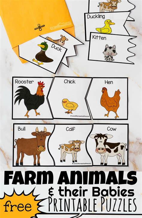 FREE Farm Worksheets