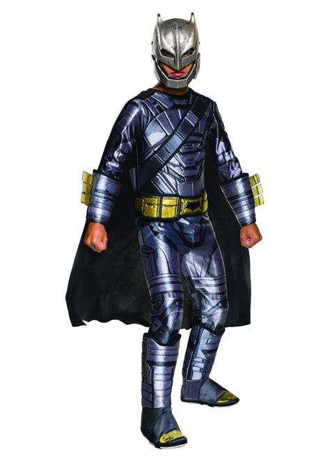 Boys Batman V Superman Armored Batman Costume - Superhero Costumes