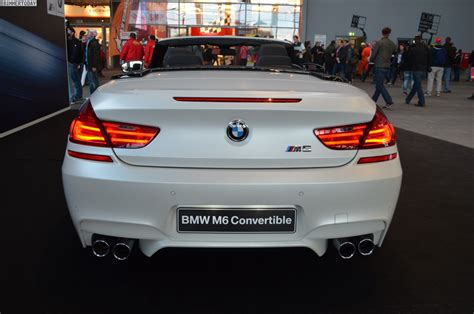 2015 BMW M6 Convertible in Frozen White