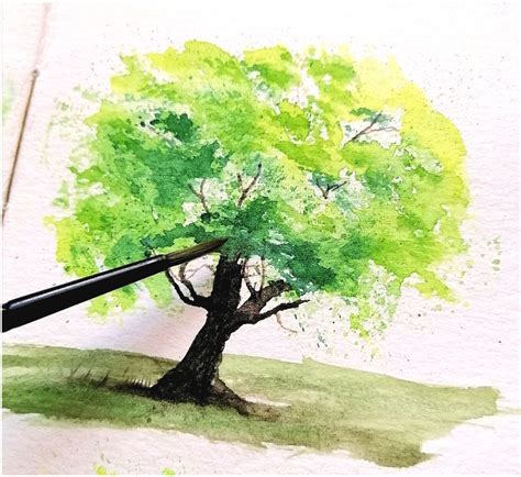 How to paint watercolor trees- the complete guide - My Art Aspirations