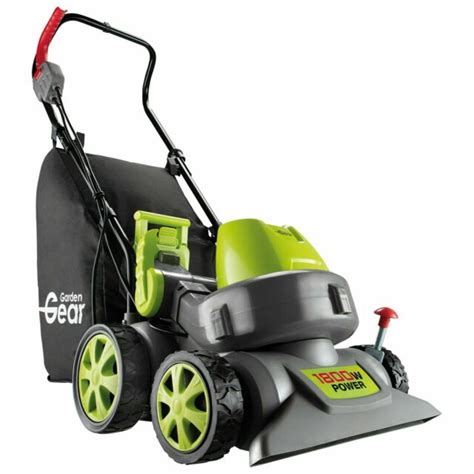 Garden Gear Push Electric Leaf Blower Vacuum Shredder Mulcher 45l 3-in ...