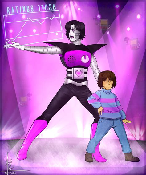 Cristina Anaya - Death by Glamour| Mettaton And Frisk [Undertale]