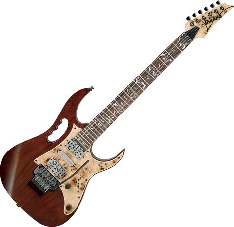 Ibanez Steve Vai Signature JEM77WDP Electric Guitar Charcoal Brown Low