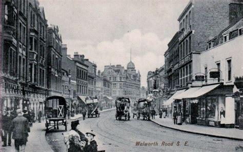 An Old Photo Of The Walworth Road Walworth South East London England ...