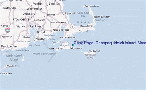 Cape Poge, Chappaquiddick Island, Massachusetts Tide Station Location Guide