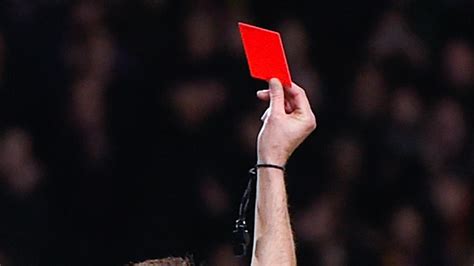 What does a red card mean in soccer? Explaining the rules for ejections ...