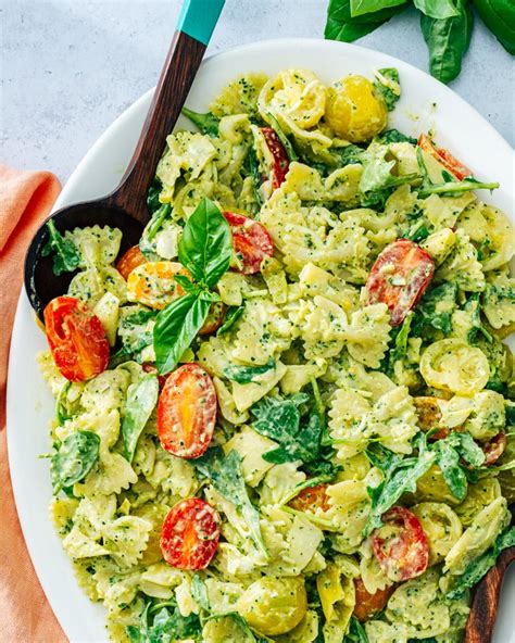 Pesto Pasta Salad – A Couple Cooks