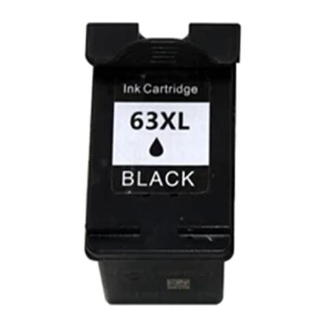 hisaint Black Ink Cartridges For HP 63 63XL For Officejet 4650 Ink jet ...