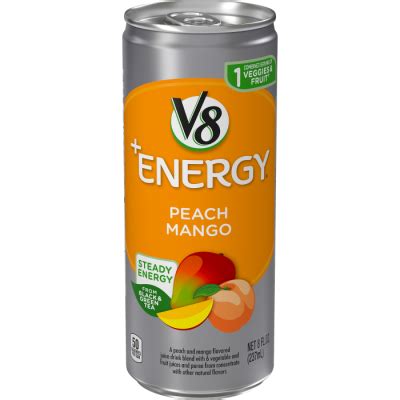 V8 +Energy Peach Mango