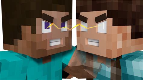 Steve VS Herobrine - Minecraft Animation - YouTube