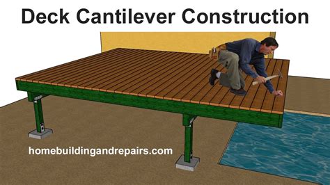 How To Build Deck Cantilever - Engineering, Framing And Design Methods ...