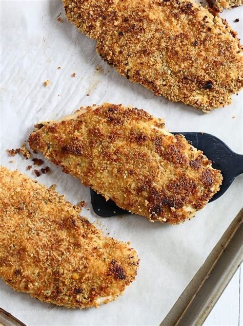 Mustard Herb Crusted Chicken Breasts - Skinnytaste