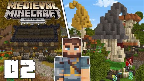 Medieval Minecraft Modpack - Exploring & New Horse Stables! - Ep. 2 ...